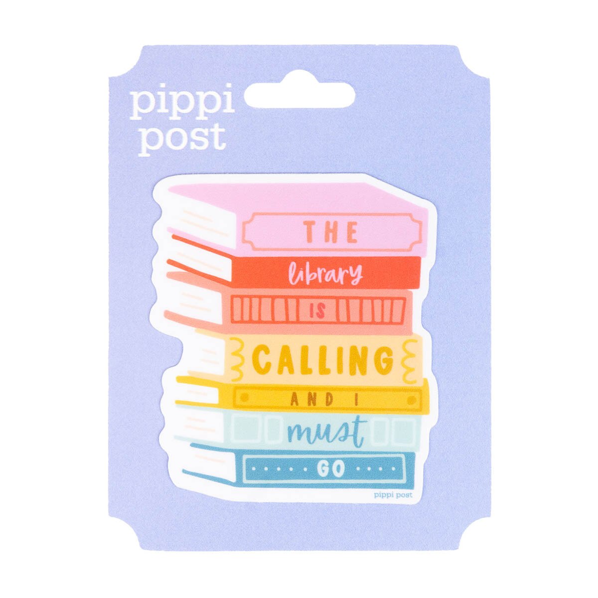 The Library is Calling Sticker
